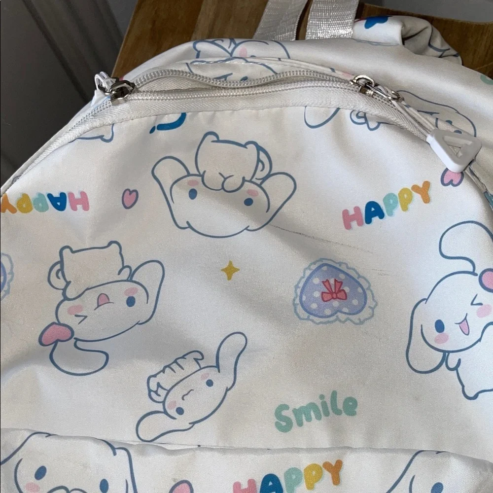 Cinamoroll White Back Pack